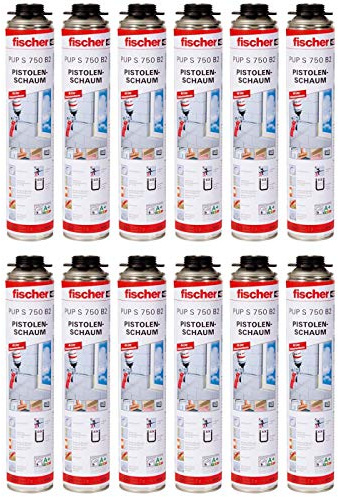 Gardopia Sparpakete: Fischer Pistolenschaum 1K PUP S 750 B2 (12 x 750 ml)