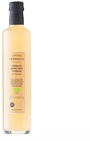 Fontana FORMIELLO Aceto di Vino Bianco Biologico - Naturalmente Fermentato con la Madre 500ml
