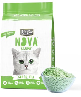 Kit Cat SOYA Clump Green Tea Katzenstreu, 7 Liter