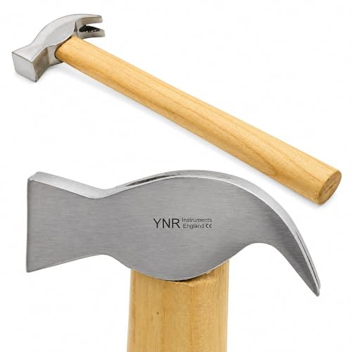 Farrier Nailing Hammer 12in 12oz Claw Hammer for Horse Shoe Work | 12oz farrier nailing hammer with 12-inch handle, ideal as a durable claw hammer for horse shoe fitting.
