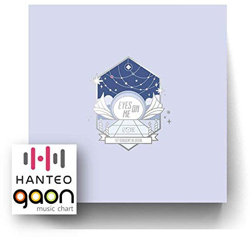 IZONE - 1st Concert In Seoul [Eyes On Me] [DVD ver.] [Pre Order] CD+Photobook+Folded Poster+Others with Tracking, Extra Decorative Stickers, Photocards