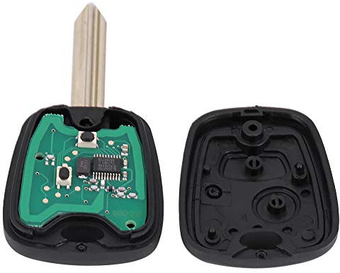 Aramox Télécommande de Voiture 2 Boutons Fob 433MHz