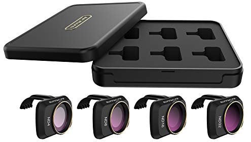 Fututech Kit filtro ND per DJI Mavic Mini/Mavic Mini 2 filtro obiettivo professionale per drone (Combo 3 ND4*1 ND8*1 ND16*1 ND32*1)