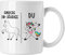 30. Geburtstag Frauen Tasse Einhorn Geschenk Geschenkidee 30er Geburtstag (Weiß)