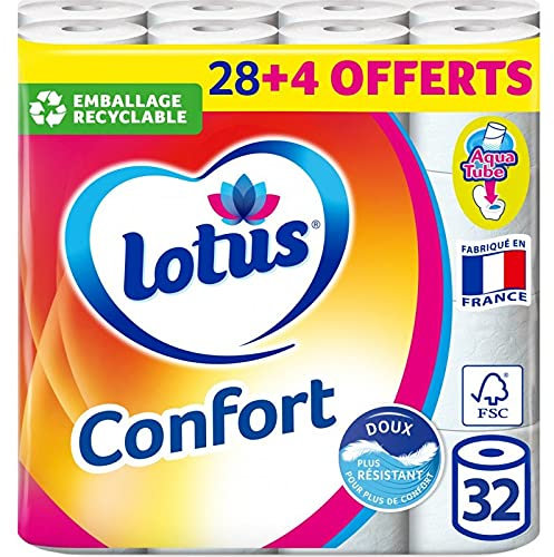 Lotus Papier toilette Confort blanc