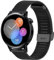 Correa Compatible Con Huawei Watch GT3/GT2/Honor Magic Watch 2, 20mm Correa Metálica de Repuesto Para Amazfit GTS/GTR 42mm y Otros Modelos (Negro)