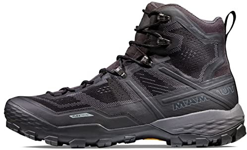 MAMMUT Ducan High GTX Hiking Shoe - Men's, Schwarz/Schwarz, 46 EU