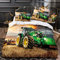 CTQTZ Traktoren Bettwäsche-Set für Kinder 135x200 3D Gedruckter Traktor Kinder bettwäsche Bettbezug und Kissenbezug 80x80cm Traktor Fahrzeuge Bagger Mähdrescher Bettbezug mit 1 Kissenbezug
