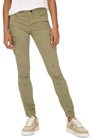 ONLY Damen ONLMISSOURI REG ANK Cargo PNT NOOS Hose 15170889,Elmwood,36W / 32L