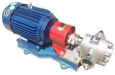 Zahnradpumpe + Motor aus Edelstahl 304, komplette Maschine KCB18,3/33,3/55/83,3/135/200 YIJIAN (Farbe : Kcb200+4KW protect 2in 12T)