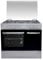 Svan Cocina Gas Butano 5 Zonas de Cocción, Horno 59 L, Inox SKGW5900PBX. Control Manual, Quemador WOK triple llama, 2 Programas de Cocción, Cristal en Puerta de Doble Capa, Tapa Abatible