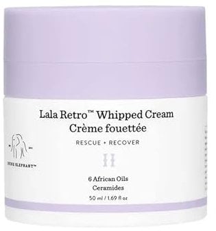 Retro Whipped Cream Crème Fouettée 6 African Oils Moisturiser Skincare Mini Cream 50ml