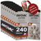 240 Hörgerätebatterien Rayovac Extra Typ 312 25x8 Stück + 6 Gratisbatterien