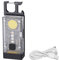 Genius Solar Schlüsselhänger mit Licht, mini Taschenlampe Flaschenöffner für Outdoor Camping Keychain Light aufladbar