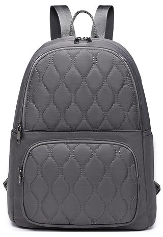 Miss Lulu Damen Rucksack Klein Anti diebstahl Schultaschen 2 in 1 Tagesrucksack Casual Daypack Rucksackhandtaschen Leicht für Freizeit Einkauf Alltag