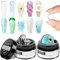 SUPWEE Solid Builder Gel 2-in-1 Aurora Green 3D Sculpting Gel for Nail Extension Art DIY Salon At Home