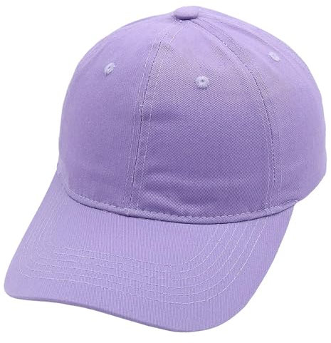 CMZYBBD Gorra De BéIsbol Gorra De Béisbol De Algodón Unisex Todas Las Estaciones, Gorra Casual Sencilla para Papá para Hombres Y Mujeres Entusiastas-Lila-m