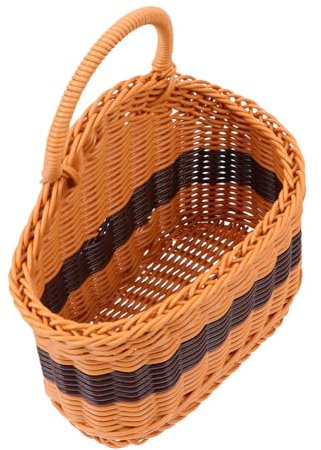 Cestas de almacenamiento colgantes, cesta for colgar en la pared, 3 piezas de cesta tejida, cestas colgantes de mimbre, soporte for plantas, cesta de mimbre, macetas for interiores for interiores