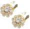 2 Pièces Accessoires De Chemise Cache Boutons De Manchette Couvre-boutons À Fleurs Bouton De Manchette En Forme De Fleur Bouton Couvre Accessoires Vestimentaires