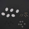 XFUYI 6 pièces Boutons de têtes de Machine de Cheville de réglage pour pièces de Guitare Classique électrique en Bois résine