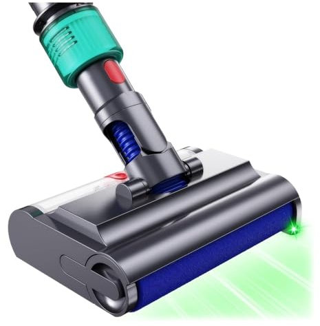 Testina Della Spazzola, Compatibile Con Dyson, V7 V8 V10 V11 V15, Aspirapolvere, Lavapavimenti Elettrico Con Serbatoio For Acqua Pulita E Sporca Sostituisci Le Spazzole A Rullo Elettriche
