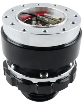 Bodikit Quick Release Lenkradadapter, kompatibel mit Thrustmaster T500 T300 T-GT TX Chassis-Federung und Lenkteile(Black)