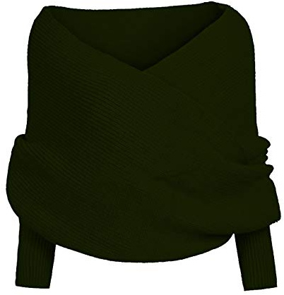 Generisch 2025- Long Walking Rom Schal (Army Green One Size)