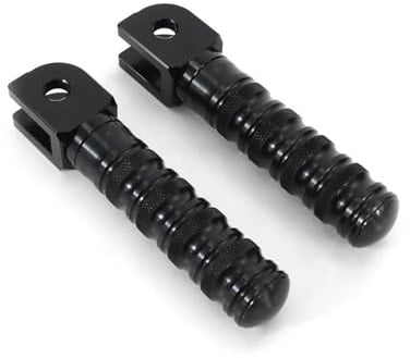 repose pieds Pour YAMAHA MT-07 MT07 Pour Tracer MT-09 Pour Niken XSR700 XJ6 FJR1300 FZ6 Pour Repose Pieds Avant Moto Fazer(Type 2 black)