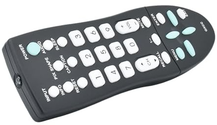 Generico Telecomando Universale GXCC per televisori DP26649 Risposta Rapida Facile da Usare Durata della Batteria estesa Durata Costruzione in ABS Telecomando Universale