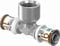 Uponor S-Press PLUS MLC T-Stück mit IG 16mm x 1/2 x 16mm