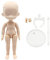 niannyyhouse DOD 13cm Doll Action Figures Body Suitable for 1/12 BJD Dolls Head Dress Up (Milky White-Standard Package B)