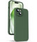 Supdeal Liquid Silicone Case for iPhone 15 - [Camera All-Round Protection] [Soft Microfiber Lining Anti-Scratch] 4 Layer Full Covered Shockproof Gel Rubber Phone Case Cover, 6.1, Green