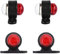 XENITE Marker Lights 4 STÜCKE Seitenmarkierungsleuchte Externe 12 V 24 V Anhänger Lkw Universal Sicherheit Blinker Warnung