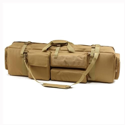 ATFLBOX Taktische doppelte Lange Waffe Tasche Waffentasche für militärische Armee Airsoft Gewehr tragen Tasche CS Jagd Schießen Paintball mit tragbaren Schultergurt
