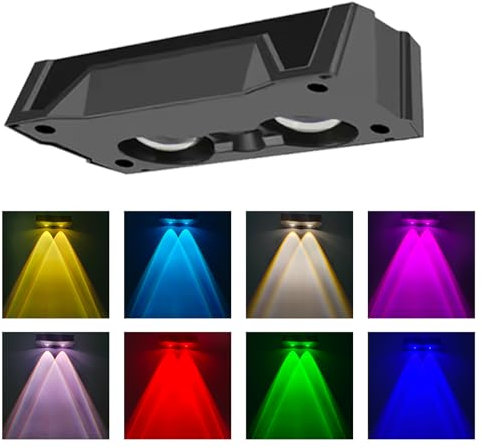 Claymo Solar Fence Lights Outdoor,IP65 Waterproof Wall Lights Solar Powered for Garden, Backyard,Railing,Step,Patio,Deck Fence,Stair from Dusk Till Dawn for Christmas Decoration 1 Pack