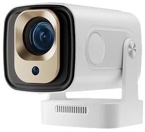 Mini Projecteur 4K Videoprojecteur Portable Projecteur Video WiFi 6 Android 11,1080P Full HD Supporté pour TÉLÉPhone/PC/Lap/Stick, HDMI Home Cinéma 180° Rotation (HY260pro)
