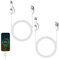 2 In 1 USB Charger Cable 1m Fast Charging Cable Compatible with Kindle Paperwhite, Kindle Fire Tablet, Ereaders, Tablets, Samsung Galaxy & Android Phone