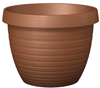 Scheurich Country Star, Pflanzgefäß aus Kunststoff, Terracotta, 25 cm Durchmesser, 18,6 cm hoch, 5 l Vol.