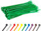 Gocableties - Fascette Plastica Verdi - 200 mm x 4,8 mm - 100 Pezzi - Fascette Elettricista