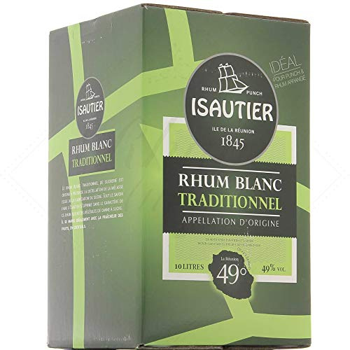 Isautier Blanc Traditionnel 49° - Cubi BIB Bag-In-Box 10 litres