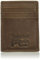 Timberland PRO Leather Front Pocket Wallet with Money Clip Accessoire, Marron foncé, Taille Unique Homme