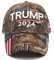 NDLBS Trump 2024 Mütze, Donald Trump 2024 Cap Keep America Great MAGA USA Stickerei Einstellbare Baseball Cap - Pink - Einheitsgröße