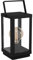 EGLO Tischlampe Bradford 1, 1 flammige Tischleuchte, Nachttischlampe aus Metall in Schwarz und Glas in Klar, Wohnzimmerlampe, Lampe mit Schalter, E27 Fassung