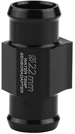 Tubo Junta Temperatura Agua Motocicleta Adaptador Sensor Indicador Manguera 2 Abrazaderas Ajustables 22mm