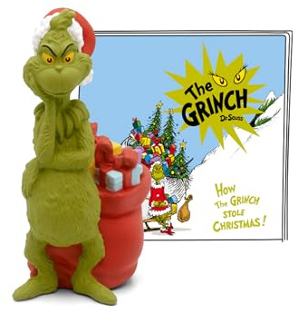 Tonies The Grinch Audio Toy Figurine from How The Grinch Stole Christmas by Dr. Seuss