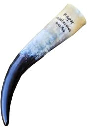 Frera Trinkhorn 200-290 ml, personalisierbar mit Name/Text als einzigartiges Geschenk
