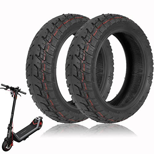 MotuTech 9,5 x 2,50 Tubeless Offroad-Reifen für Niu KQI3 Elektroroller hinten vorne AT Tyre Off Road 9,5 Zoll rutschfest Reifen ohne Schlauch (2 Stück)