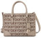 DKNY Women's Everyday Satchel Bag Shopper, Beige