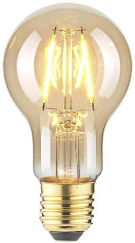 LightMe LM85055 LED E27 Glühlampenform 2.5W Bernstein (Ø x L) 60mm x 108mm 1St.