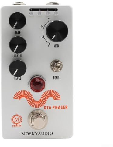 Effektpedal Distortion Pedal für Gitarre & Bass Phaser Pedal Das E-Gitarre Effektpedal Sound und kraftvoll